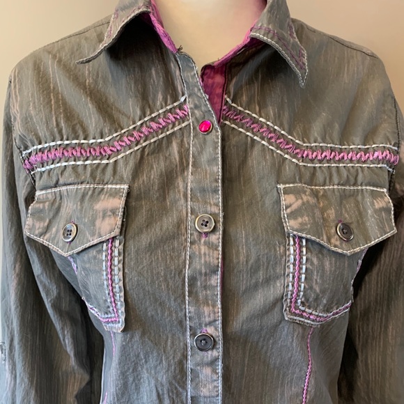 Cowgirl Up Western Shirt - Picture 1 of 8